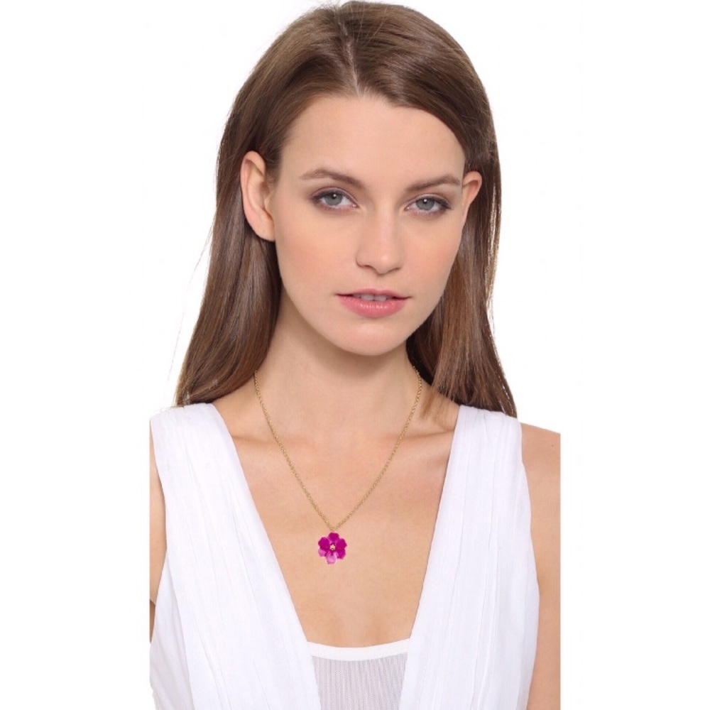 New Kate Spade Cherry Blossom Necklace - Picture 3 of 4